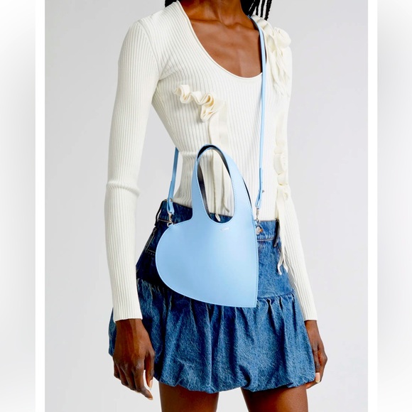 COPERNI Heart-Shaped Blue Crossbody Bag, NWT - Picture 1 of 17